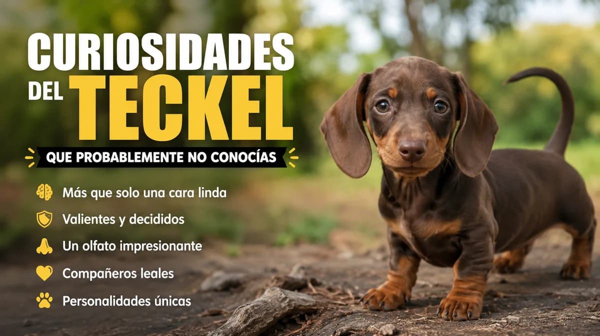 10 Curiosidades del Teckel que probablemente no conocías